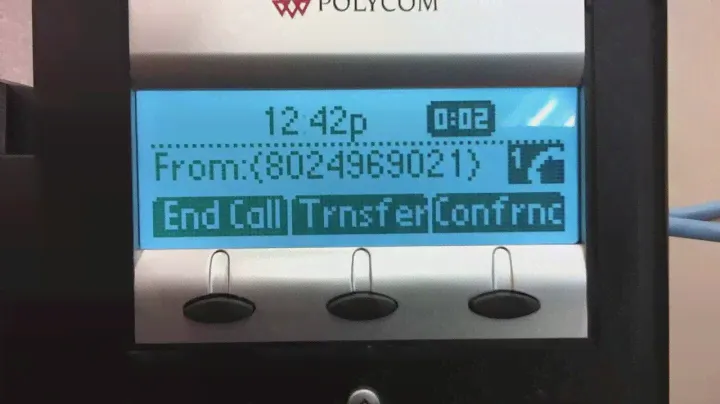 Simple Transfer Using Polycom IP 335